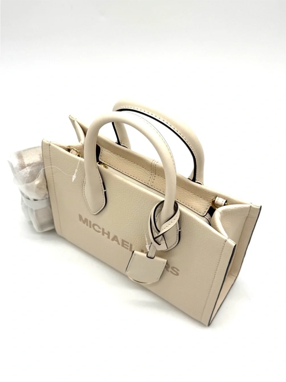 Michael Kors Mirella Small Shopper TZ Xbody Bag Light Cream